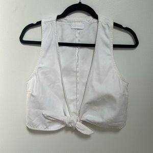 Boyish Jeans white Tie Top